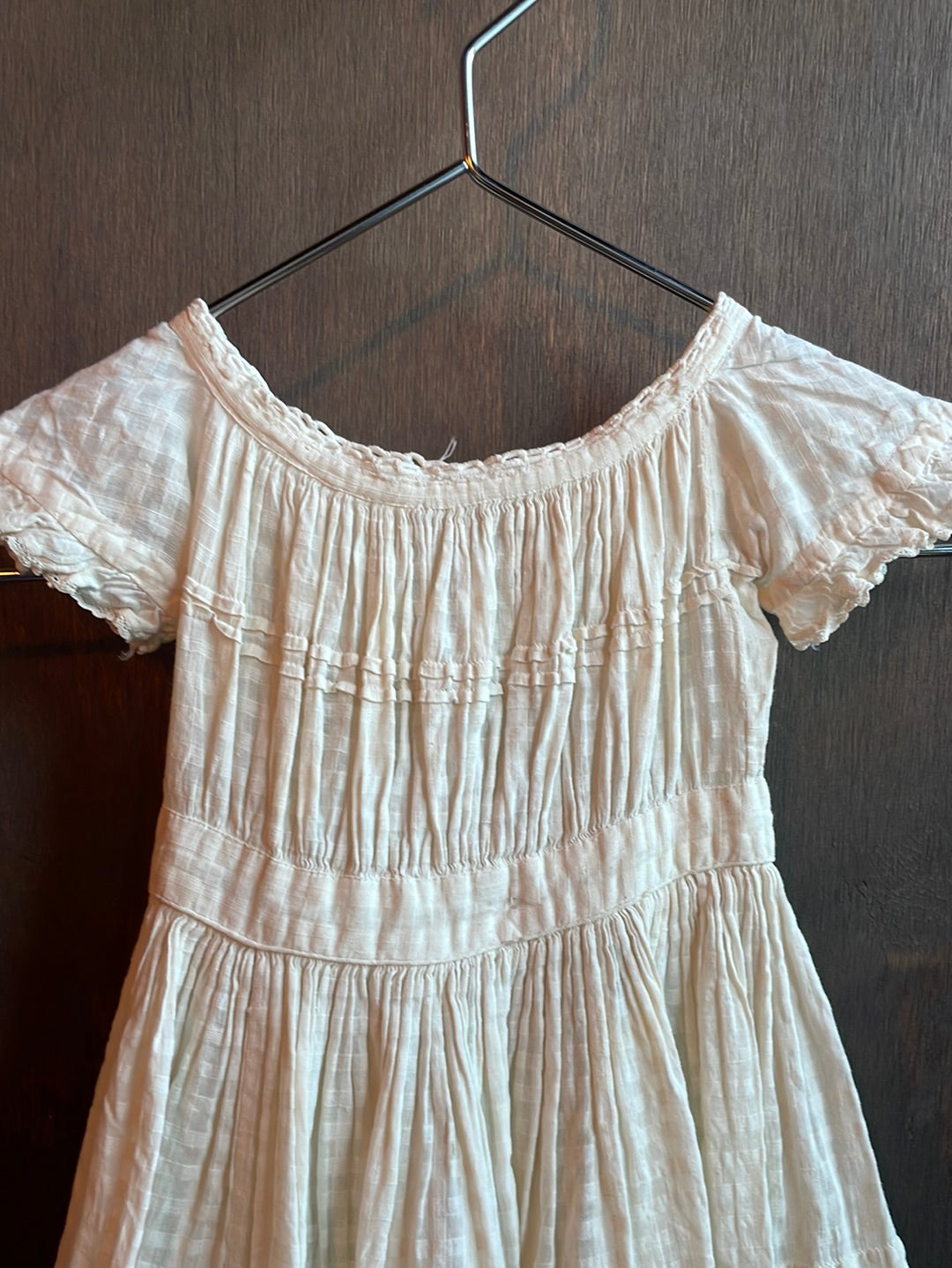 Kid’s Vintage White Dress