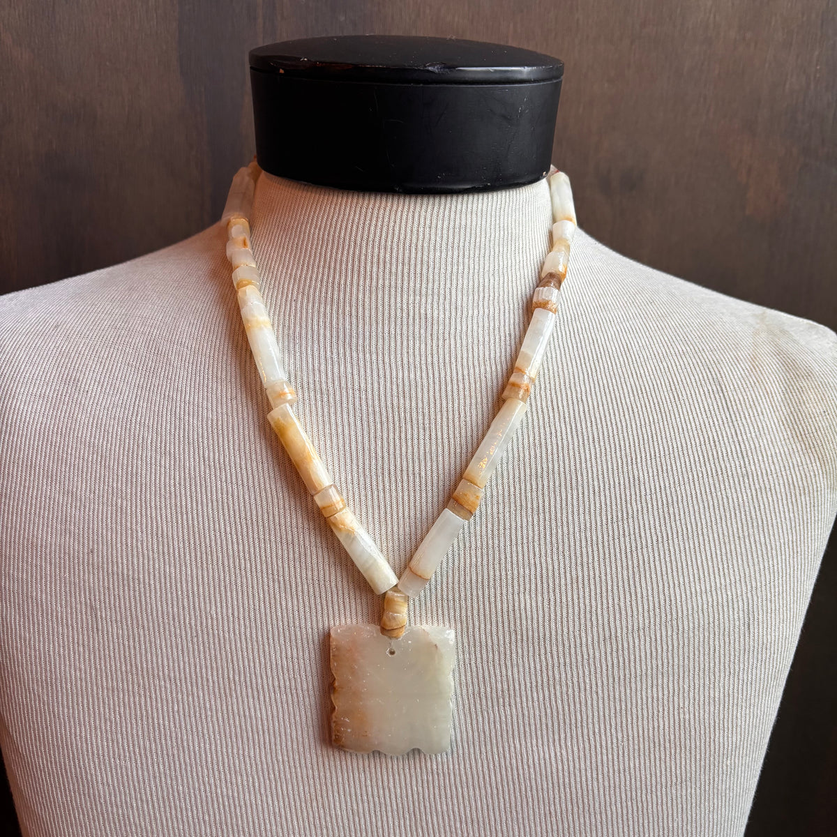Vintage Onyx Necklace