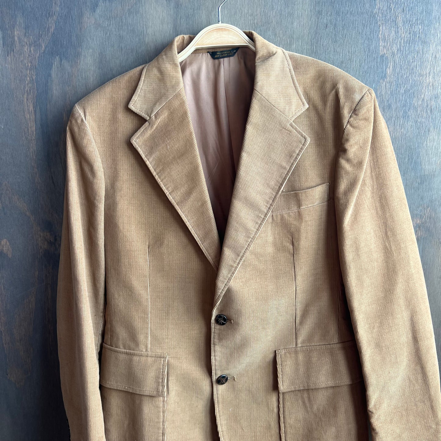 Light Brown Corduroy Blazer