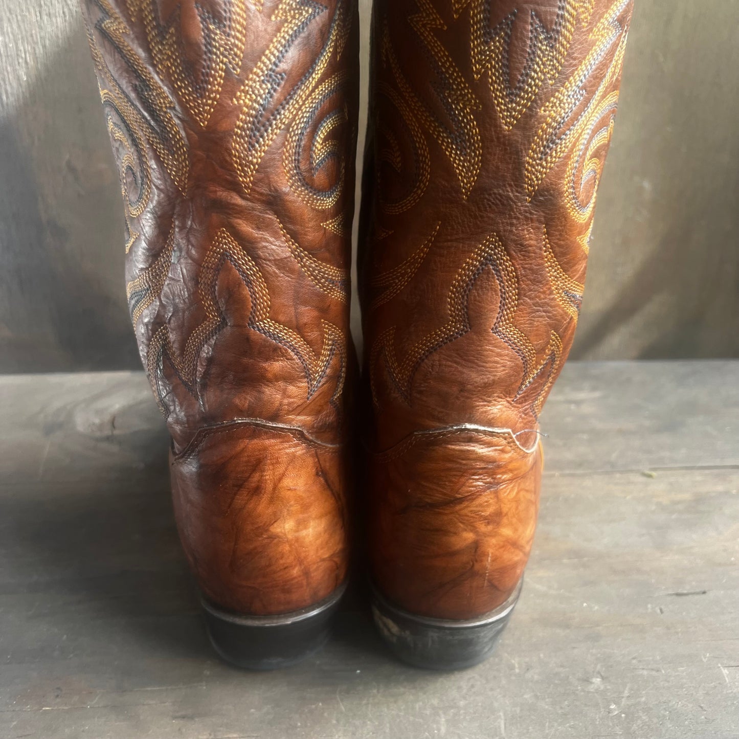 Justin Brown Cowboy Boots