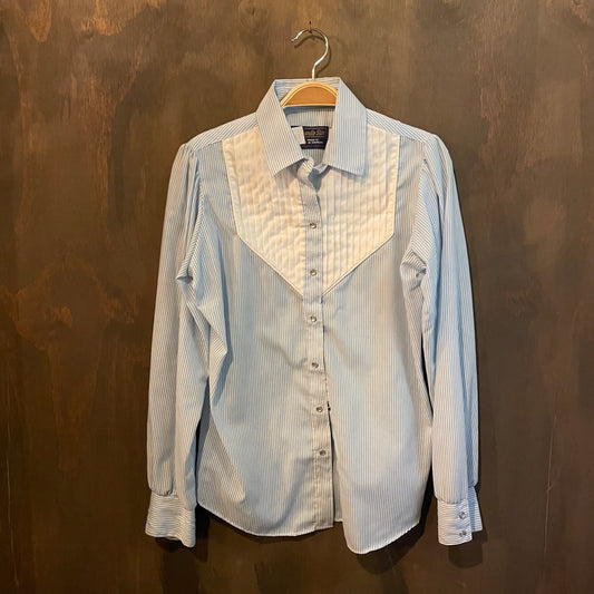 Vintage Panhandle Slim pinstripe pearl snap