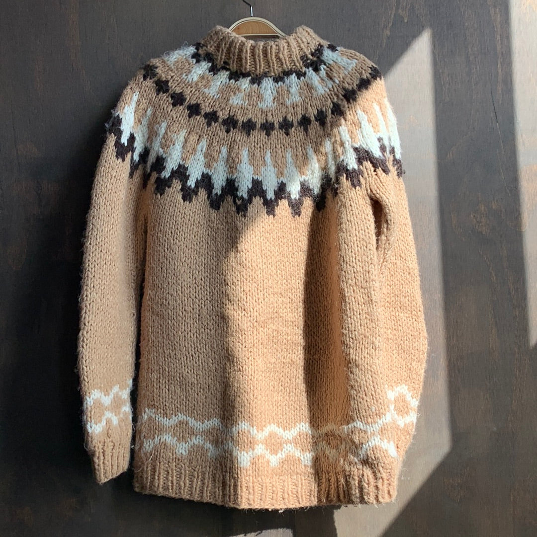 Chunky Hand Knit Sweater