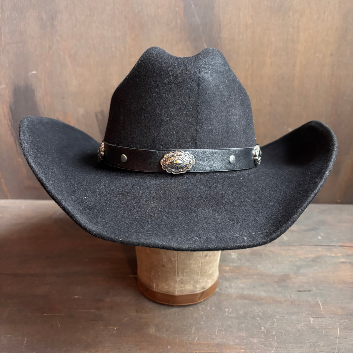 Black Wool Hat