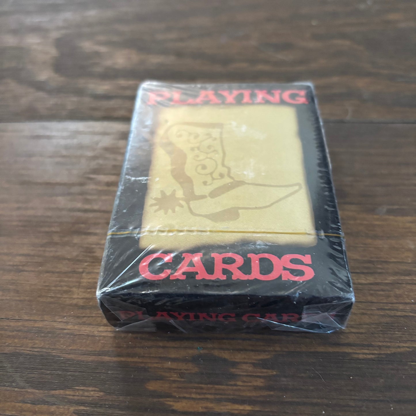 Cowboy Boot Playing Cards