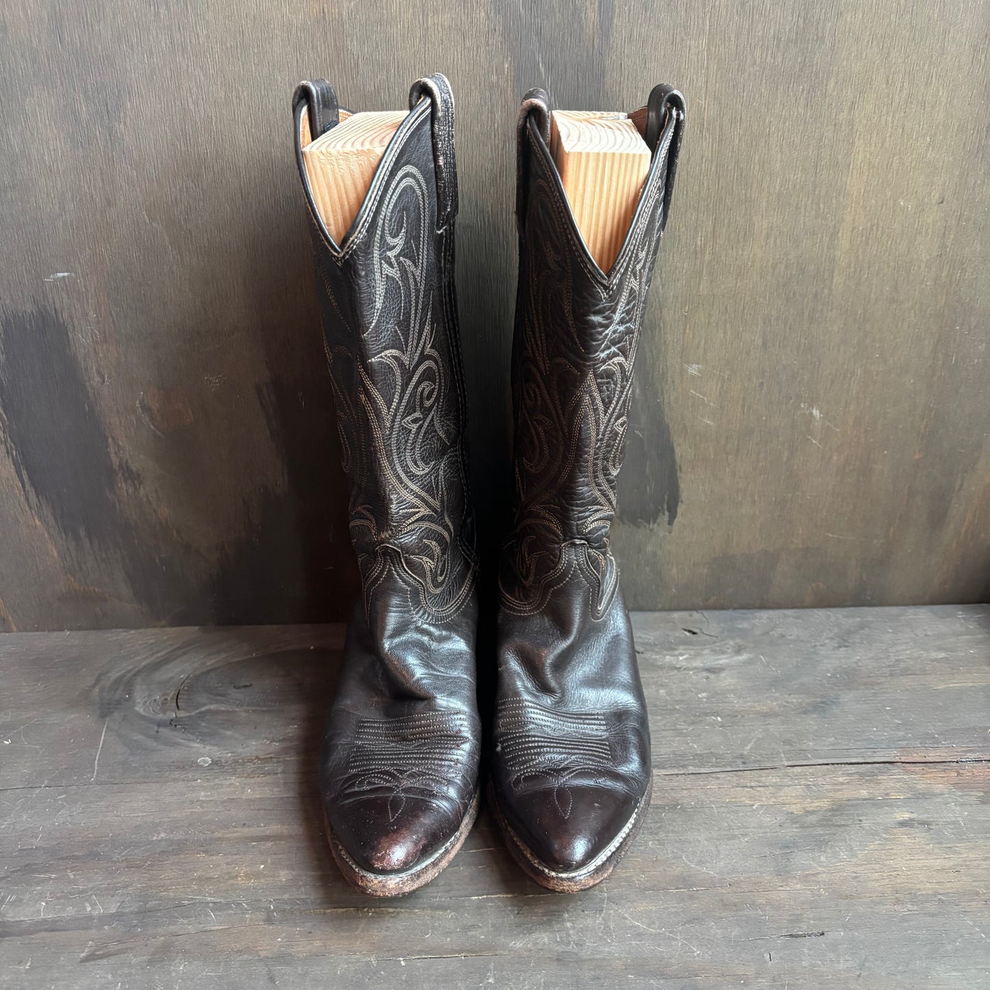 Dan Post Brown Leather Boots