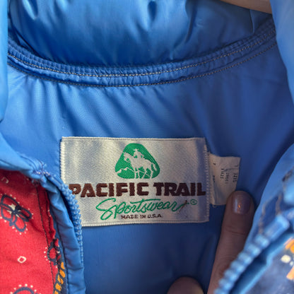 Vintage Pacific Trails Western Puffer Vest
