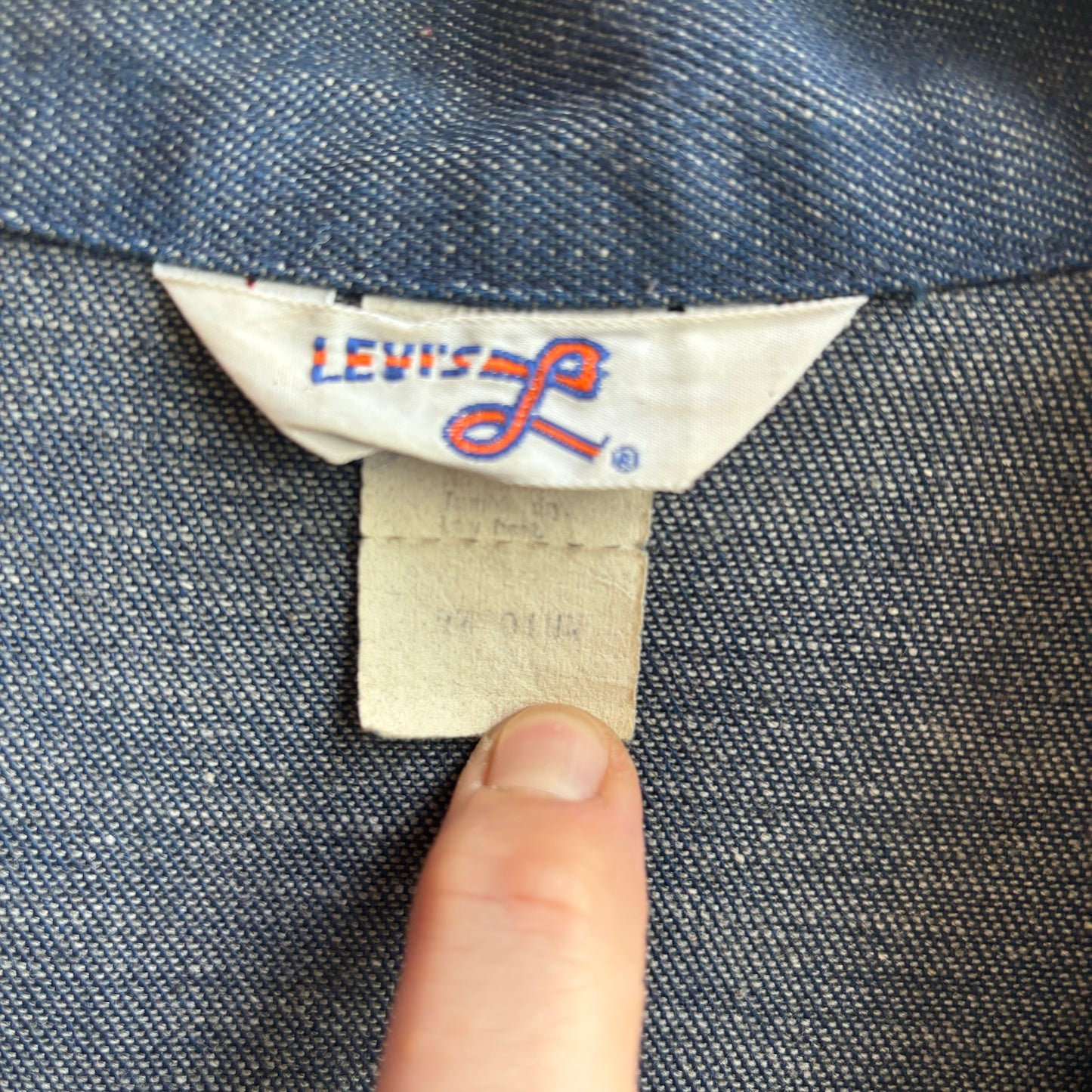 Vintage Levi’s Denim Safari Jacket