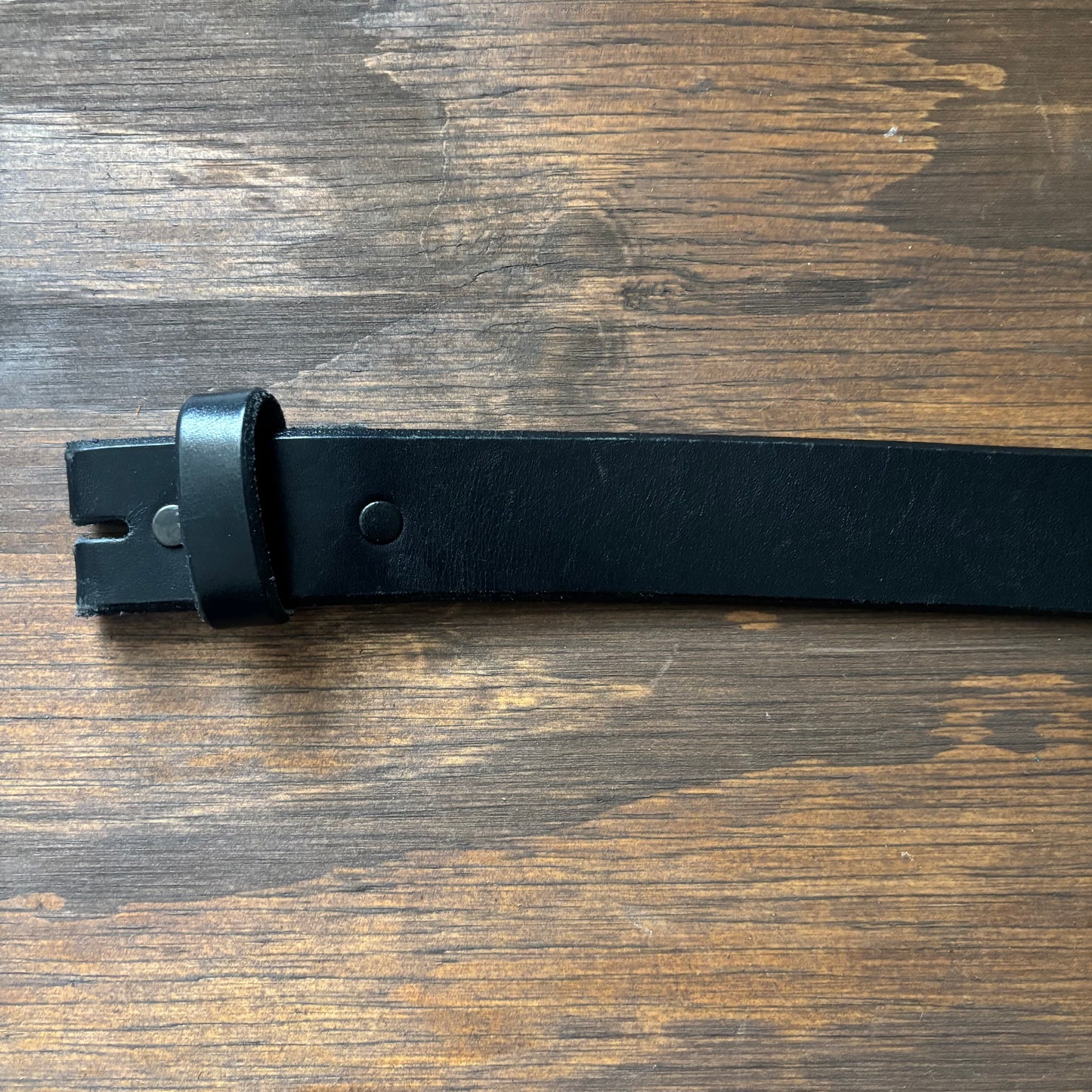 Black Leather Belt