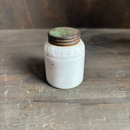 Vintage Milkweed Cream in Grams Mini-Bottle