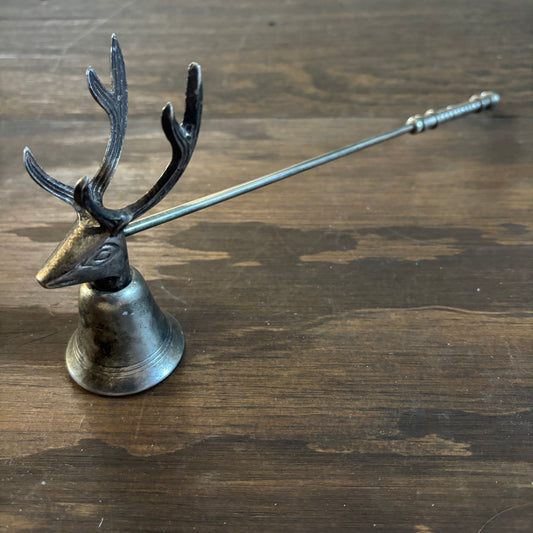 Silver Deer Candle Snuffer