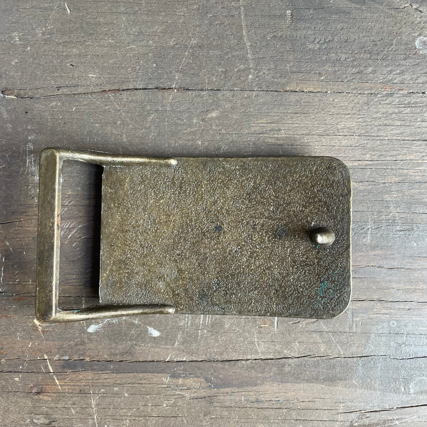 Aires leather belt buckle