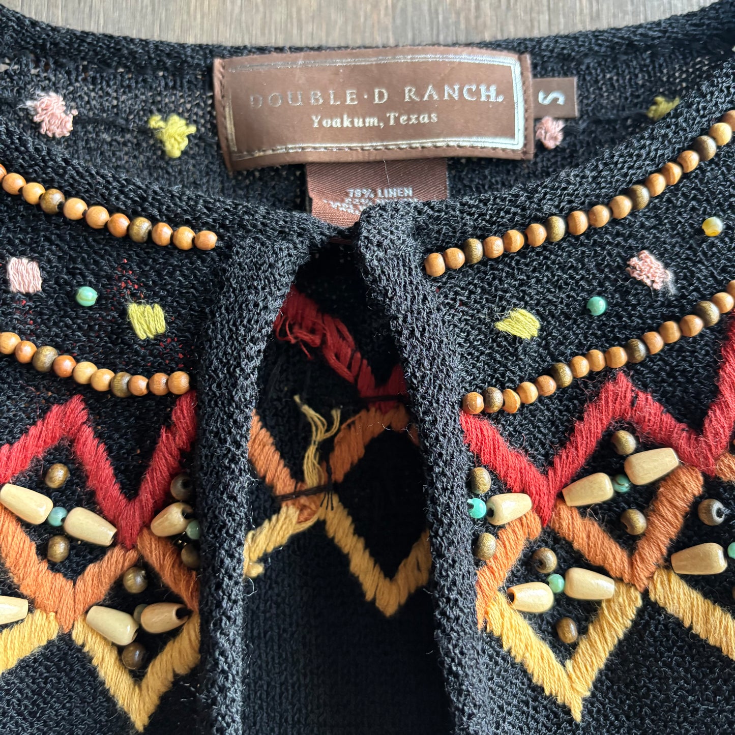 Vintage Double D Ranchwear Black Knit Set