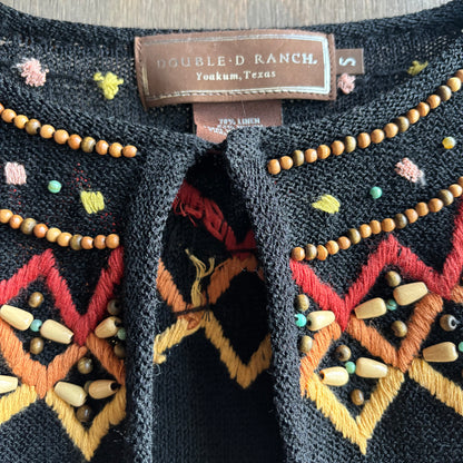 Vintage Double D Ranchwear Black Knit Set
