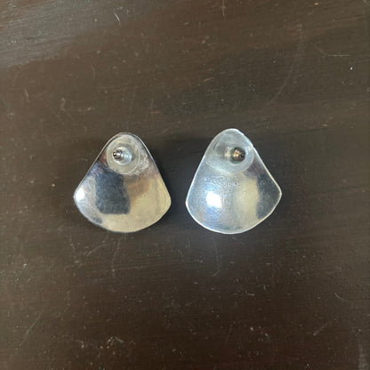 Sterling Silver Opal Earrings