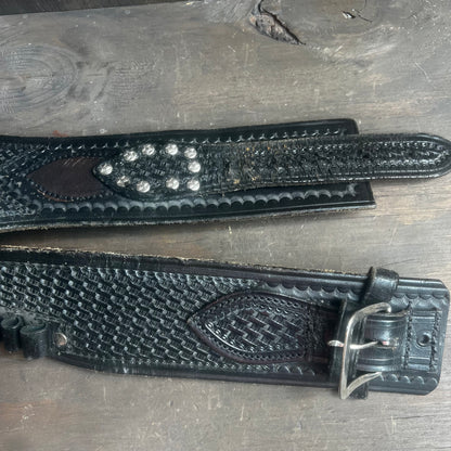 Vintage Black Leather Holster