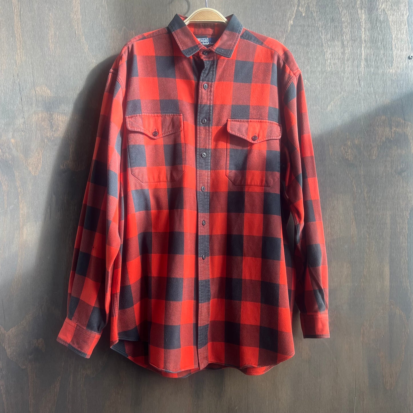 Ralph Lauren Red and Black Flannel