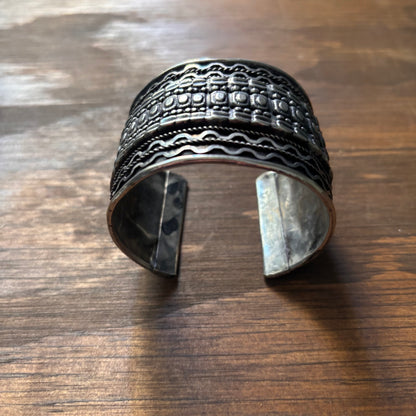 Vintage Wide Metal Cuff
