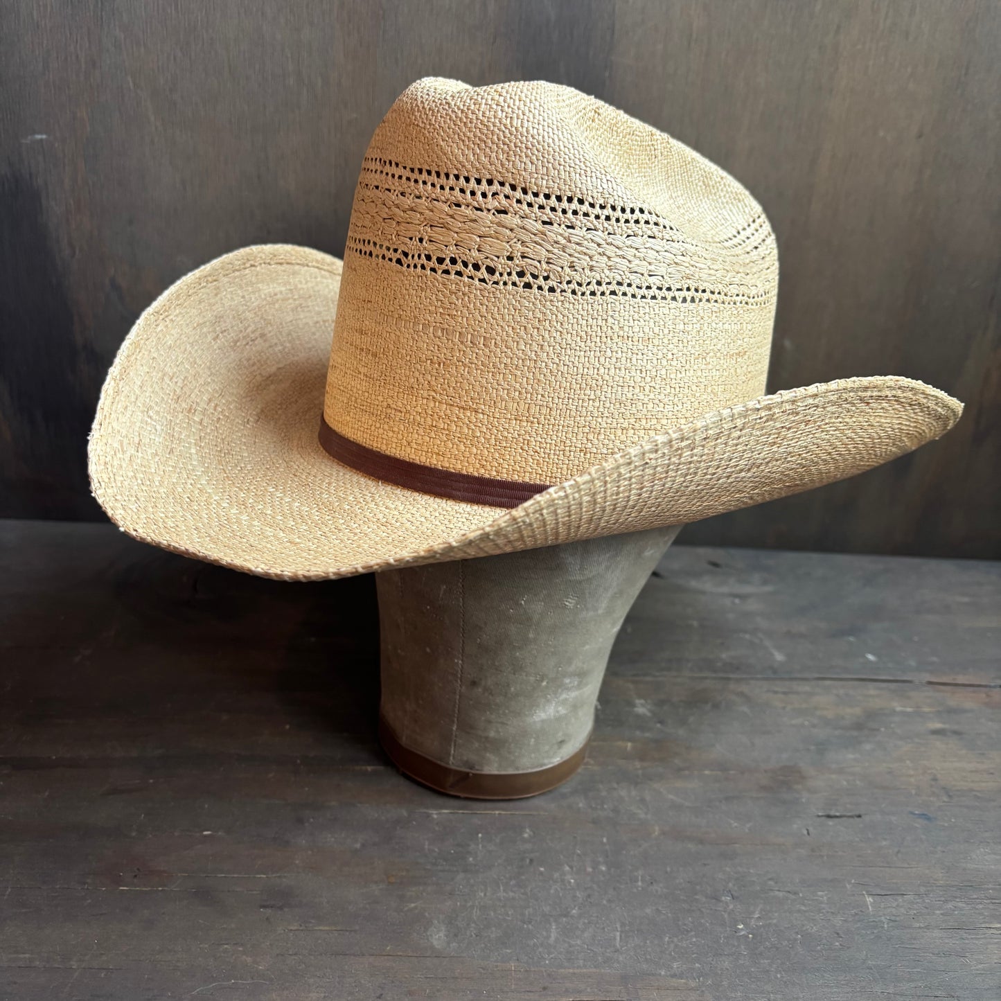 Custom Straw Hat with Feather