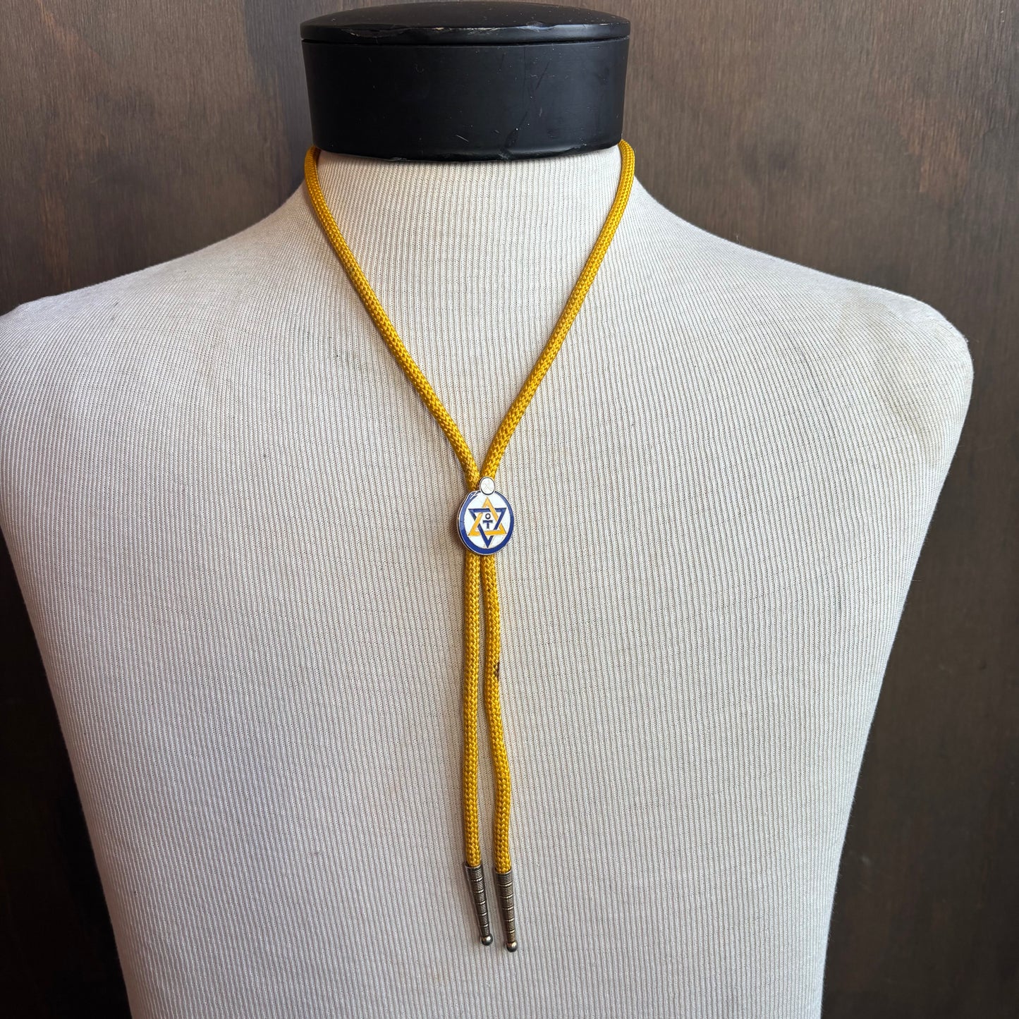 Theosophy Bolo on Yellow Tie