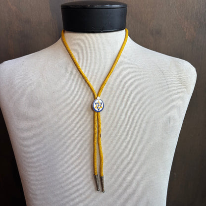 Theosophy Bolo on Yellow Tie