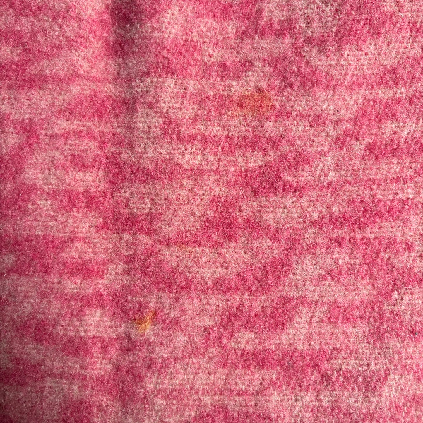 Cream and Pink Blanket