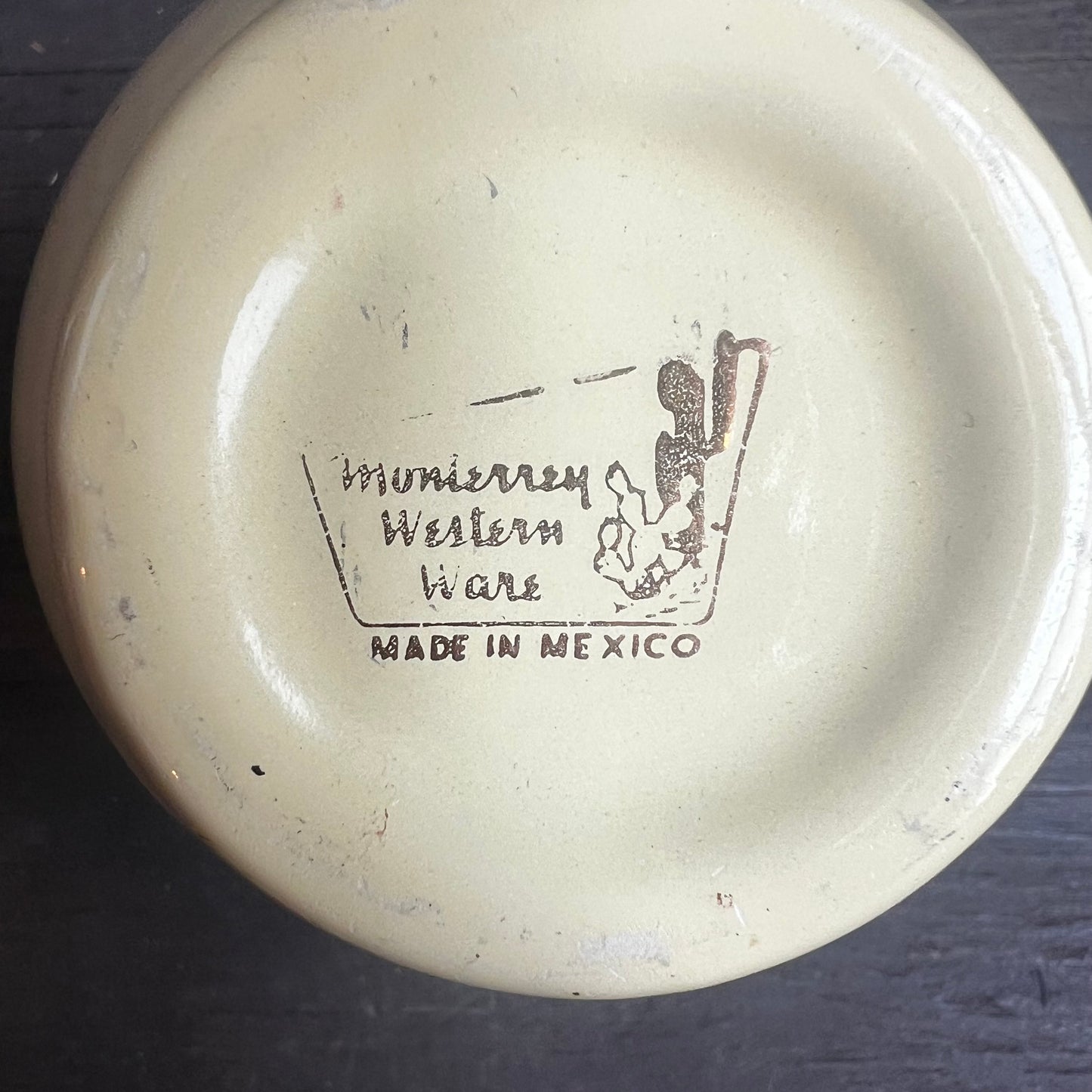 Vintage Monterrey Western Ware Cream Pitcher
