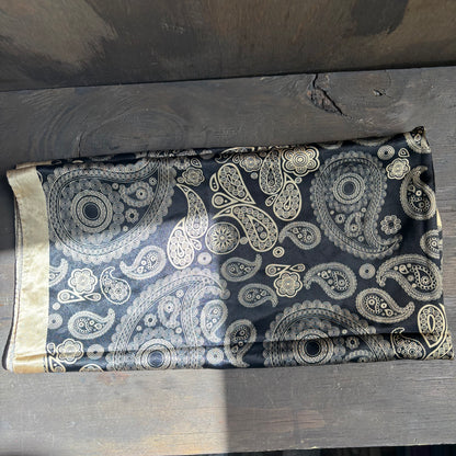 Black and Gold Scarf