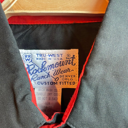 Vintage Rockmount Pearl Snap Bib Shirt