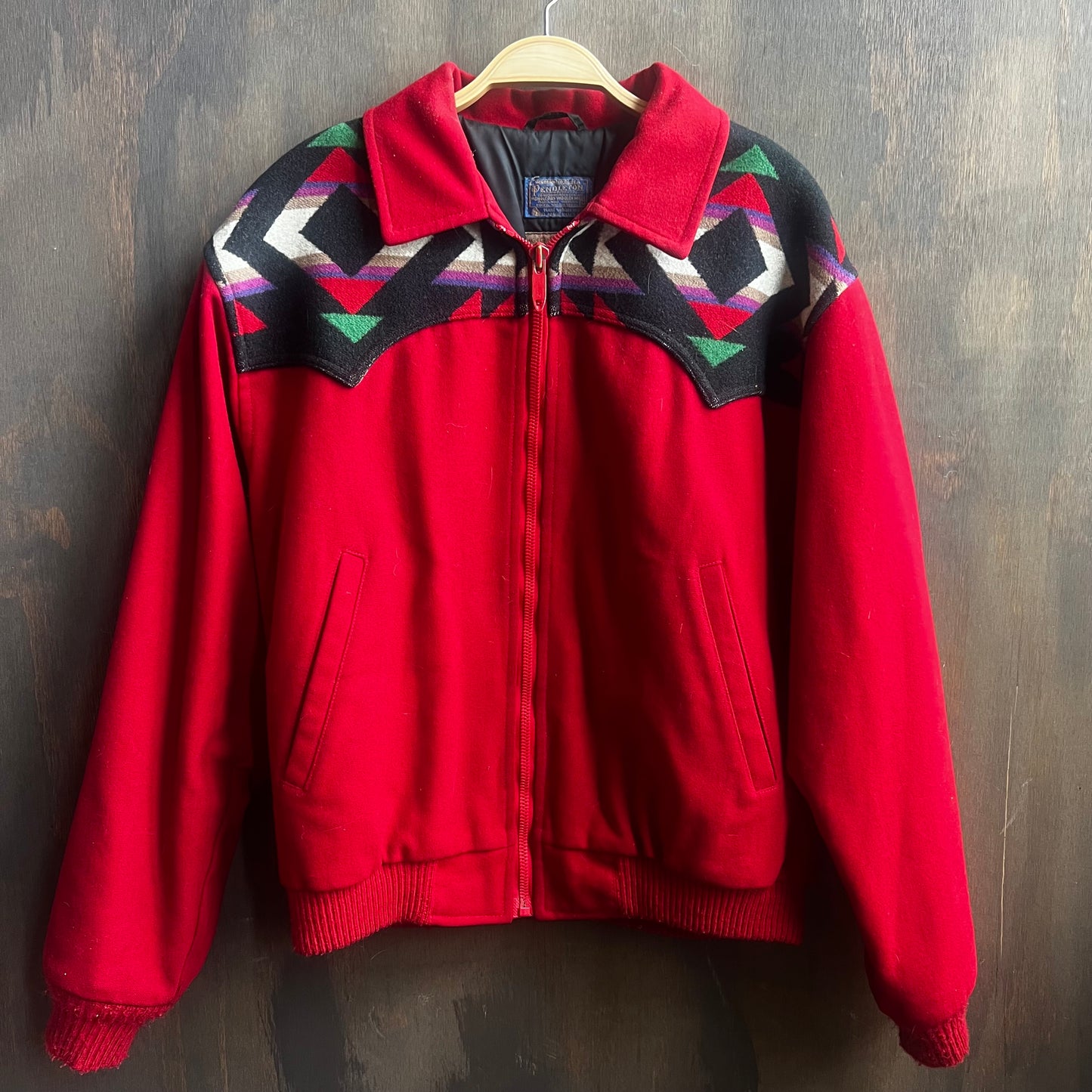 Red Pendleton Jacket