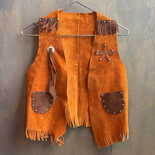 The Rockies Suede Kids Vest