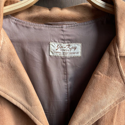Vintage Joo-Kay suede fringe jacket