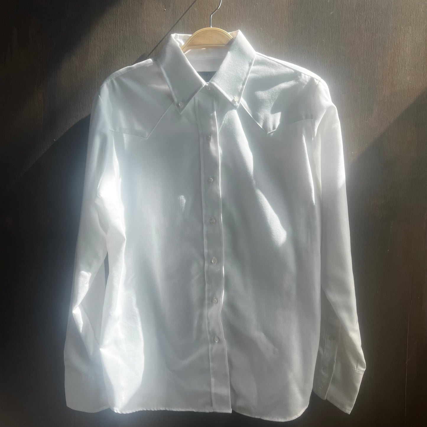 Panhandle Slim White Collared Shirt