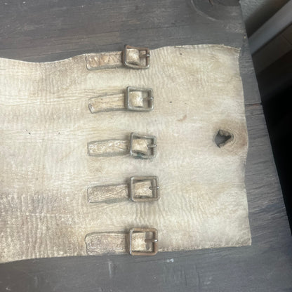 Vintage Tan Kidney Belt