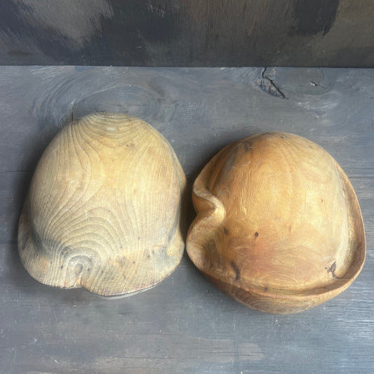 Vintage Wood Hat Mold