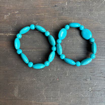 Faux Turquoise Bracelet