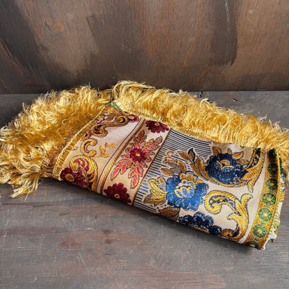 Gold Tapestry Style Bed Cover