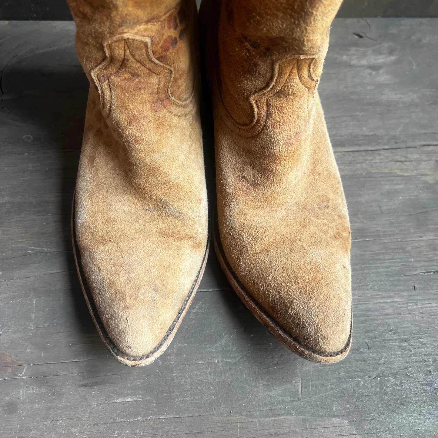 Old Gringo Suede Cheetah Print Boots