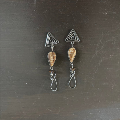 Silver Dangle Earrings
