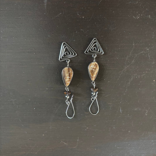 Silver Dangle Earrings