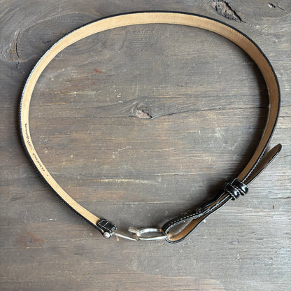 Brighton Black Hook Belt