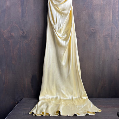 Shonajoy Yellow Spaghetti Strap Dress