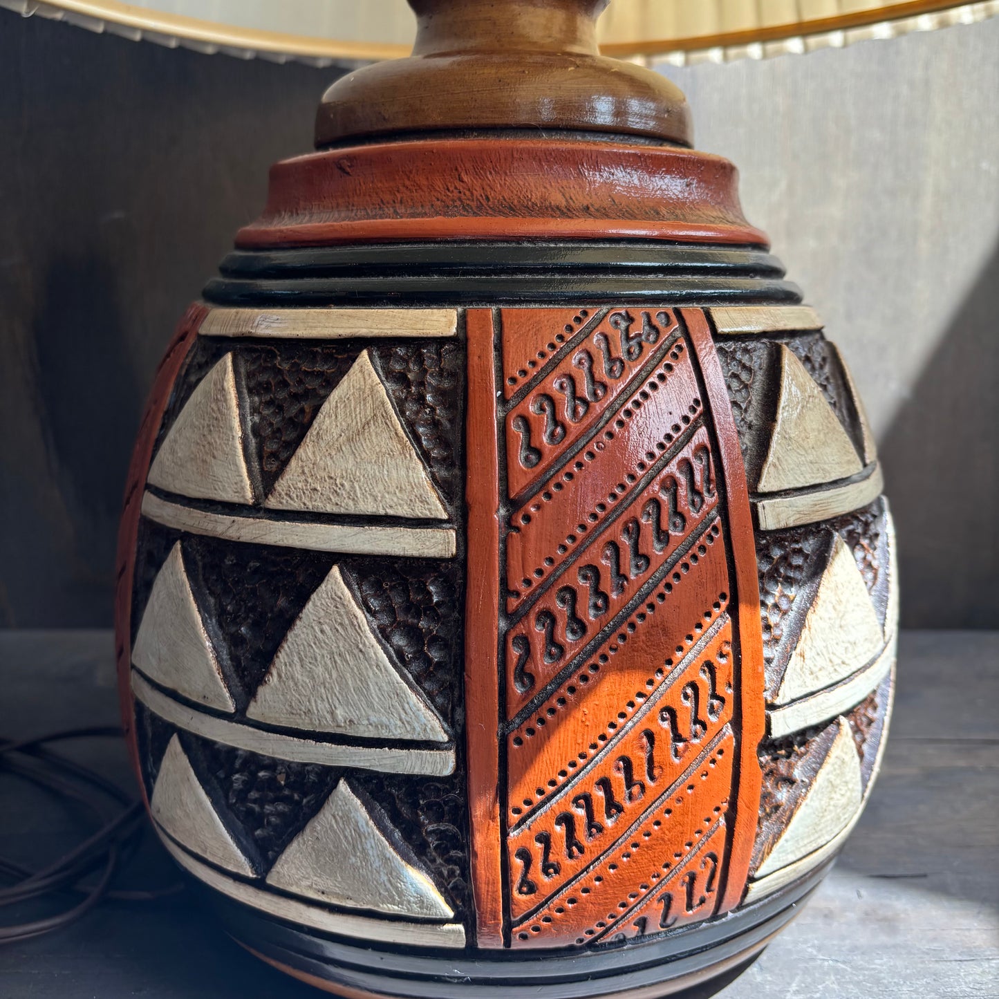 Vintage Southwestern Lamps (set of 2)