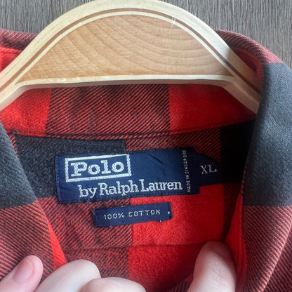 Ralph Lauren Red and Black Flannel