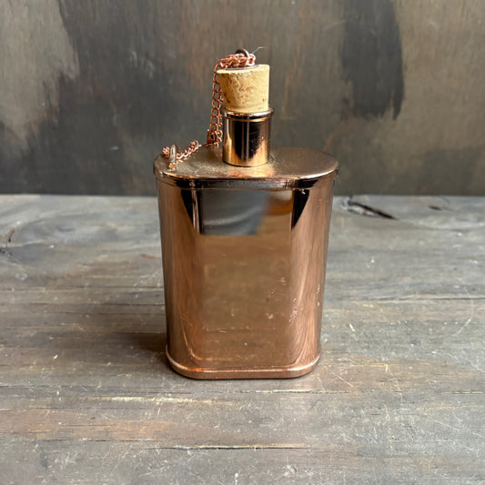 Rose Gold Finish Flask