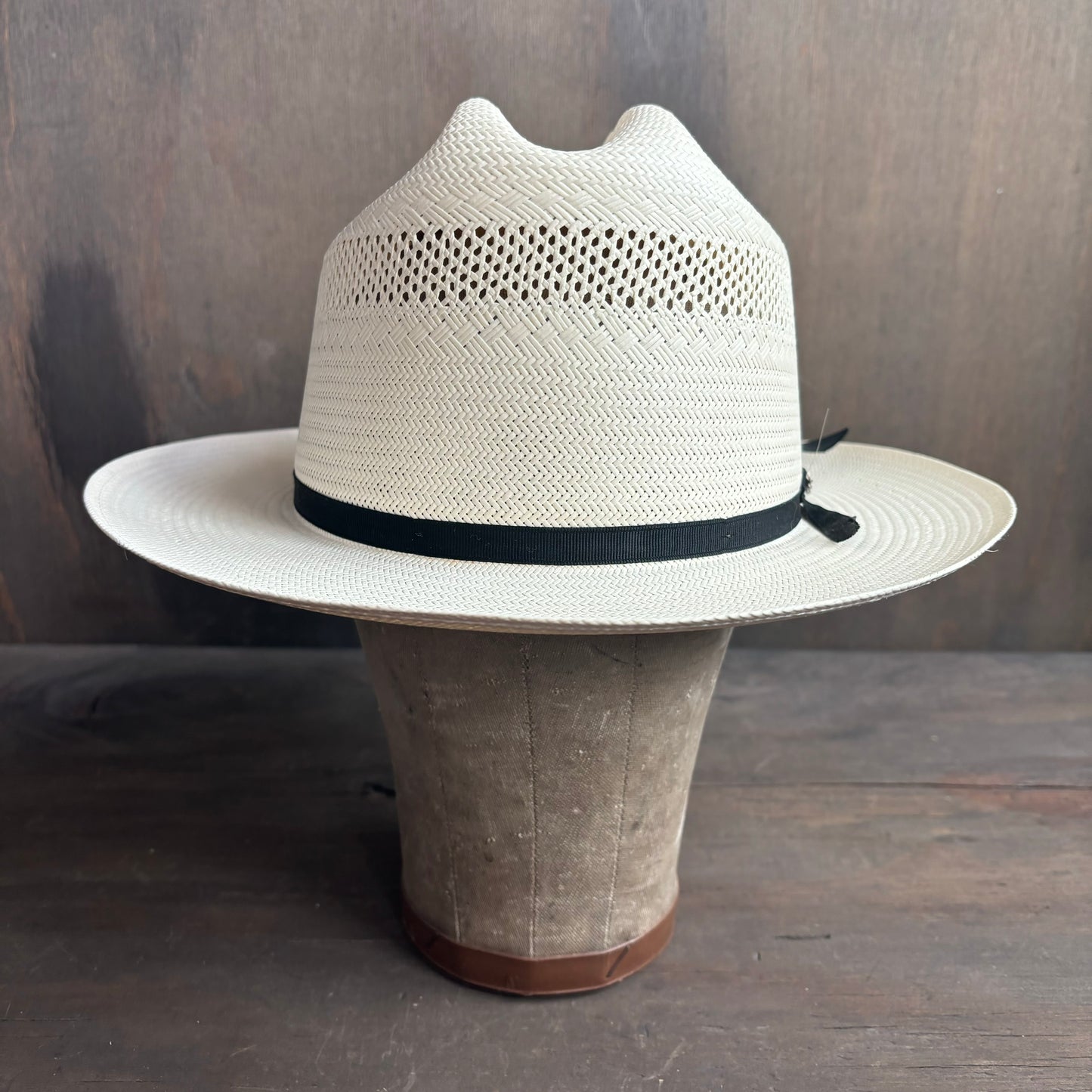 Stetson Cream Straw Hat