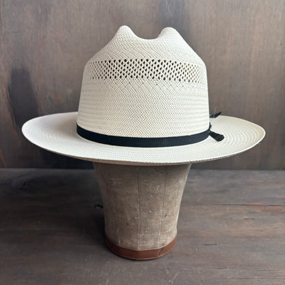 Stetson Cream Straw Hat