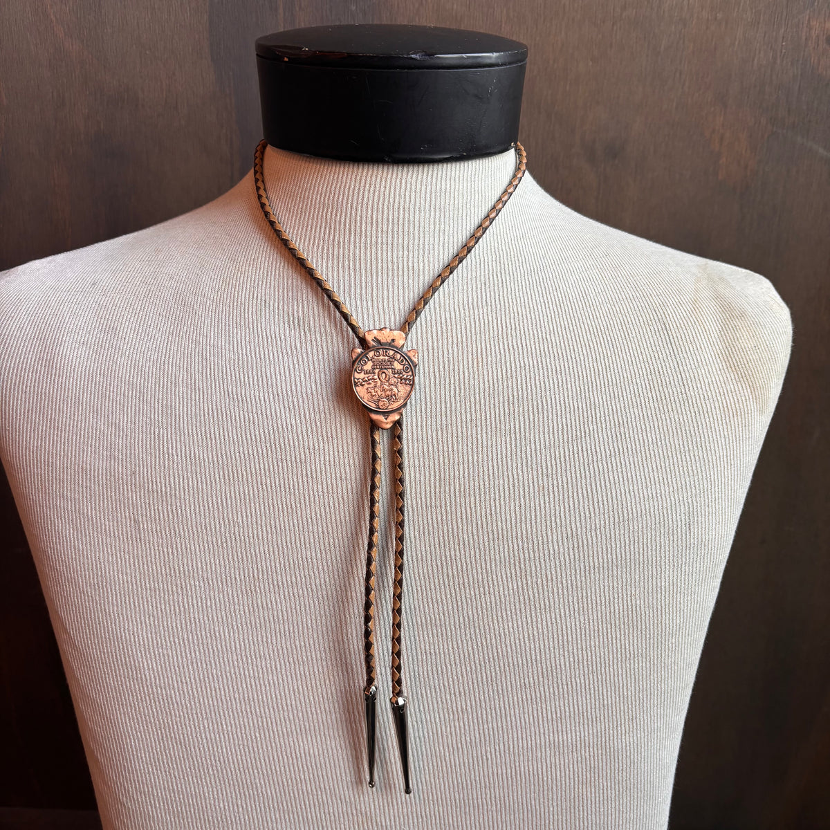 Bronze Rush to The Rockies Centennial Bolo
