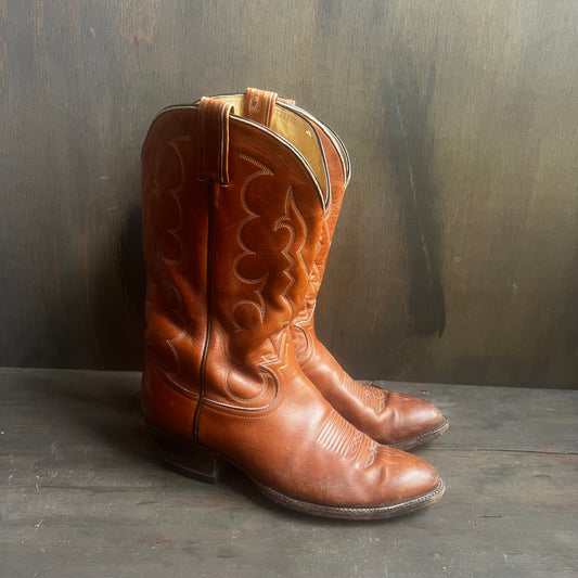 Tony Lama Light Brown Cowboy Boots