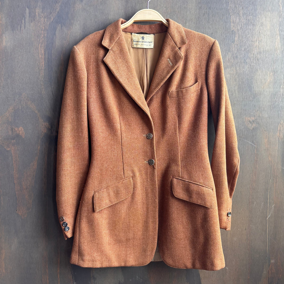 Vintage Tweed Riding Jacket