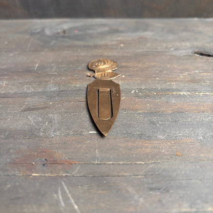 1933 Chicago World's Fair Copper Bookmark